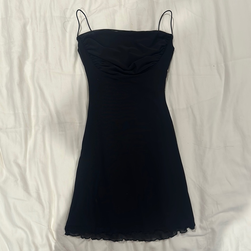 Princess Polly cowl neck dress